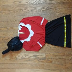 Olive Oyl costume with wig